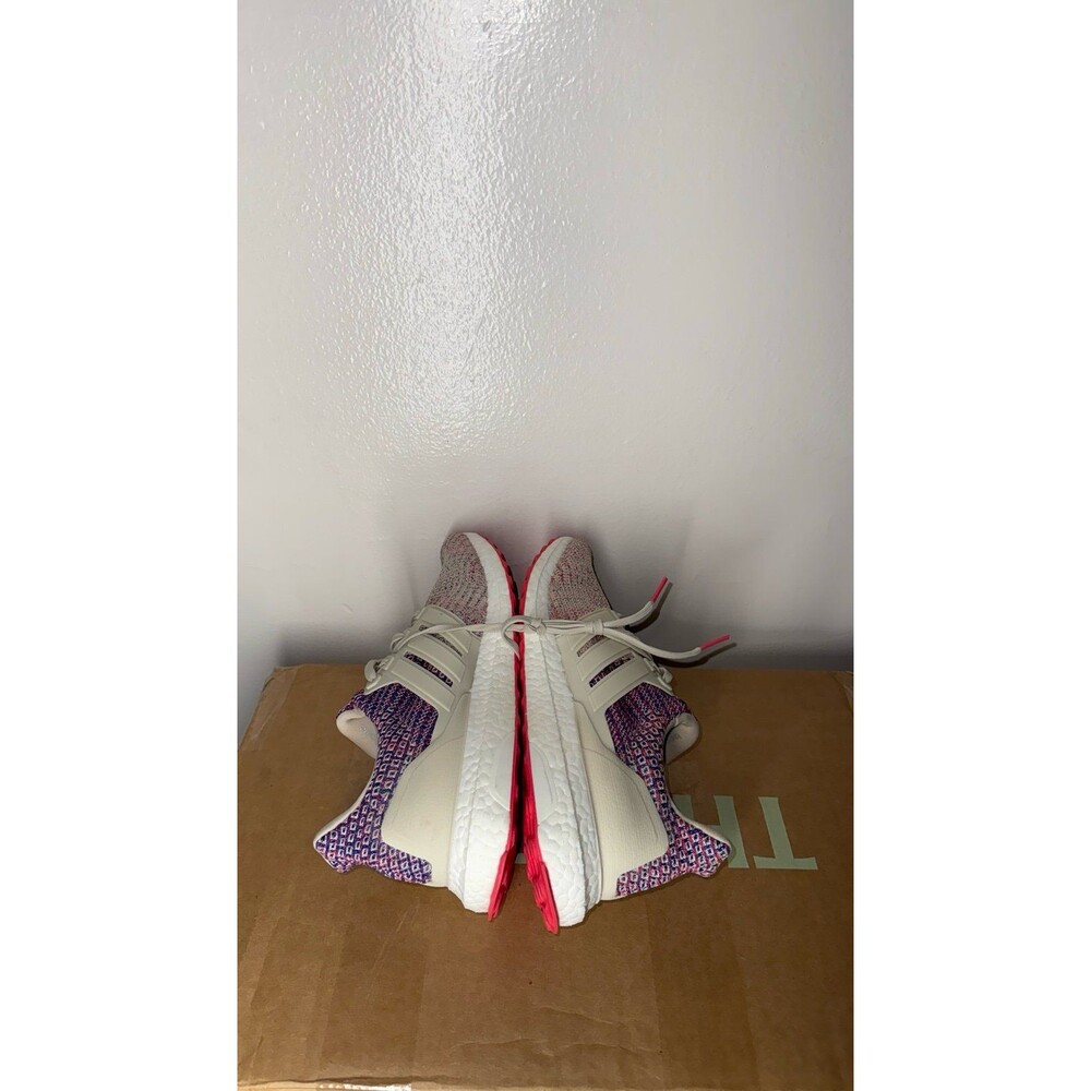 Women’s Adidas UltraBoost Running Sneakers Lace Up Athletic Shoes Bliss Multi - Picture 3 of 6